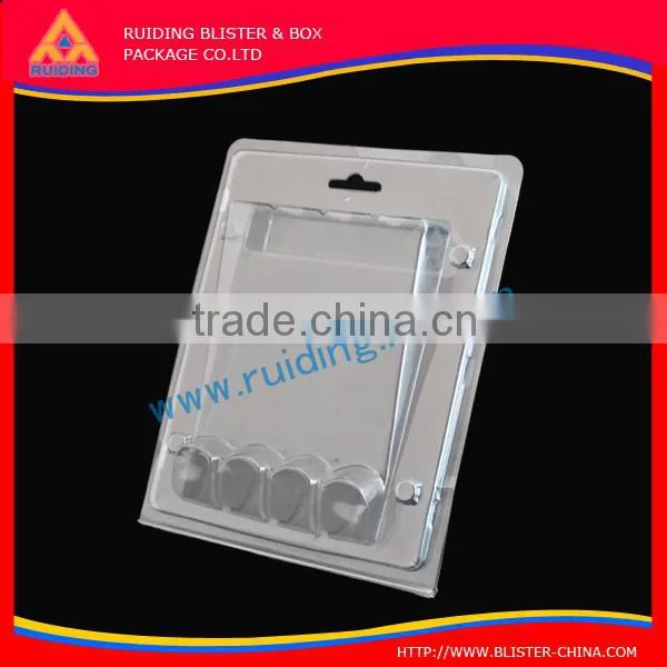 High Durable and Portable Auto Switch PET Clear Plastic Blister Packaging