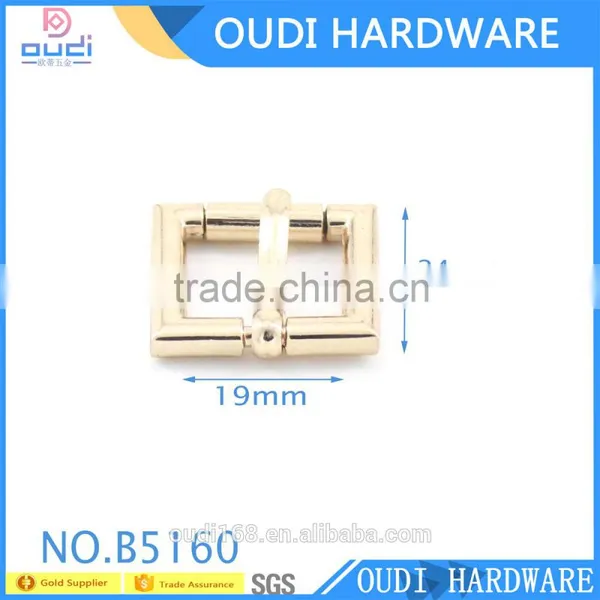 SGS Certification High Quality Light Gold Pin Buckle For Bag photo-4