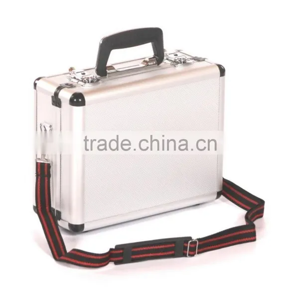 Crystal Aluminium Hard Camera Photography Flight Carry Case Storage Box Silver photo-2