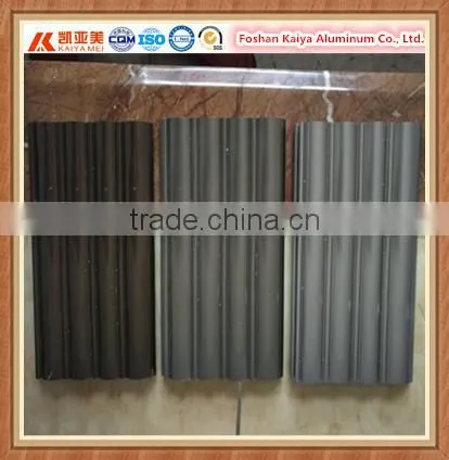 Custom 6063 Bank Garage Security Roll Extrusion Door Profile