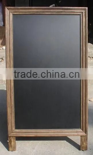 Sandwich A Board Chalk Board--antique Style