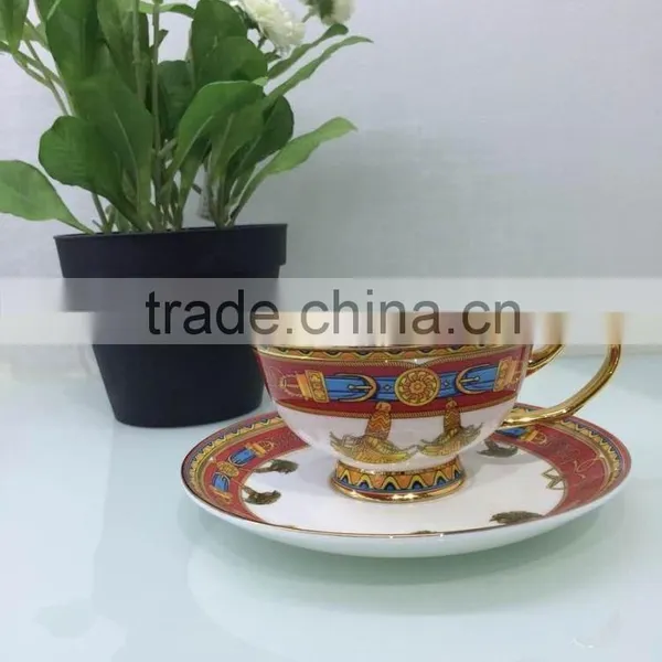 Ceramic Tea Cups Bone China Cups for Black Coffee photo-6