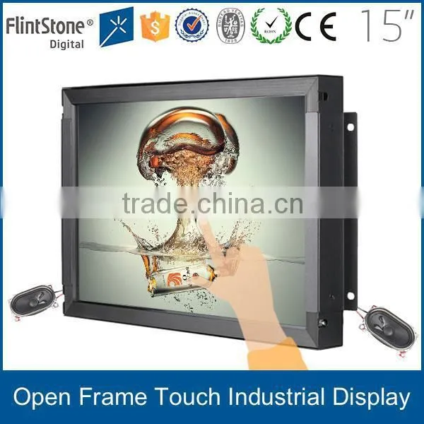 FlintStone China Shenzhen 15 Inch Frameless Pantalla Lcd Led Monitor