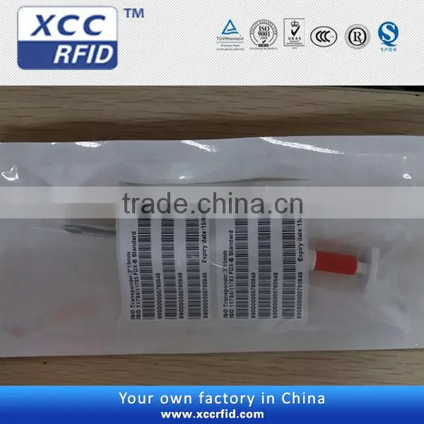 134.2khz Syringe Microchip for Cow, Fish , Sheep Animal photo-3