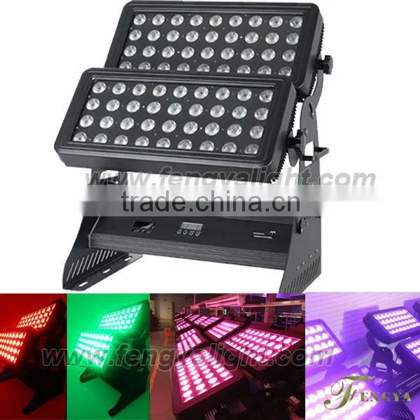 Outdoor Led Wall Washer 72x10w Rgbw 4 in 1