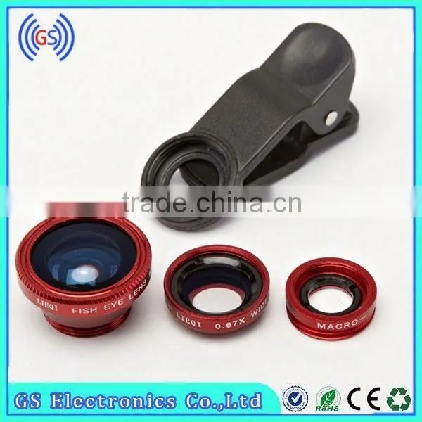 Fisheye Lens Mini Camera 3 in Universal Clip Mobile Phone Camera Lens photo-2