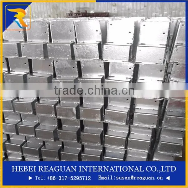 Hot Dip Galvanized Firewood Pole Anchor/Double Plate Pole Anchor photo-4
