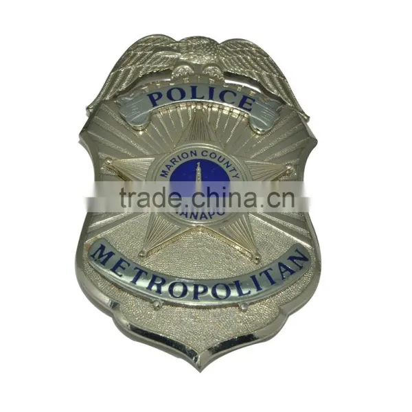 Factory Customized Metal Badge Metal Security Badges and Metal Pin Badge