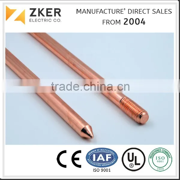 Best Price Good Quality Pure Copper Ground Rod photo-4
