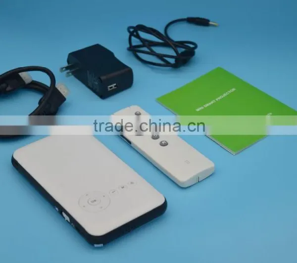 RK3188 Android 4.4 500 Lumens Led Mini Pocket Projector With Bulit in Wifi photo-5