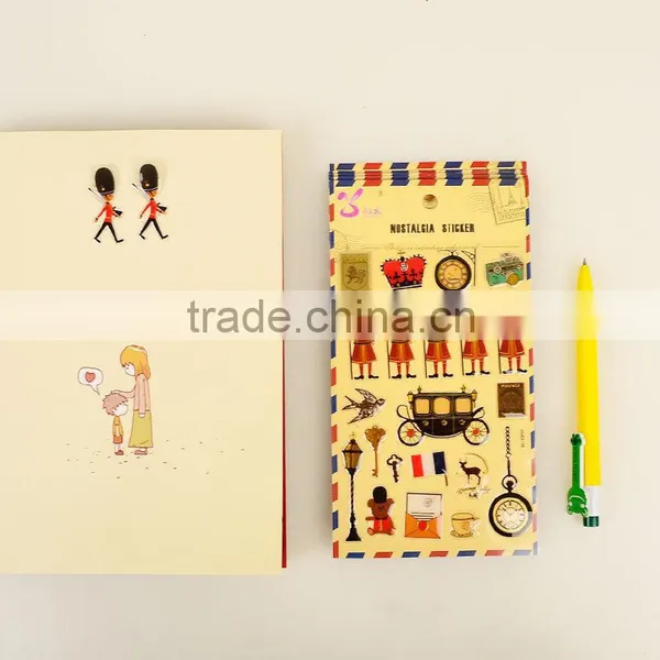 2015New Product Custom Shape Easy Remove Pvc Epoxy Sticker photo-2