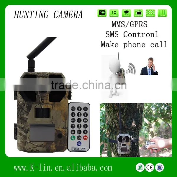 12MP Outdoor MMS Hunting Game Camera With Strong Antena phone calls camera