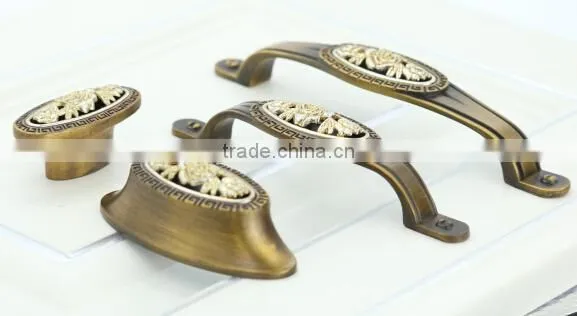 Antique Copper Door Handles for Furnitures photo-3