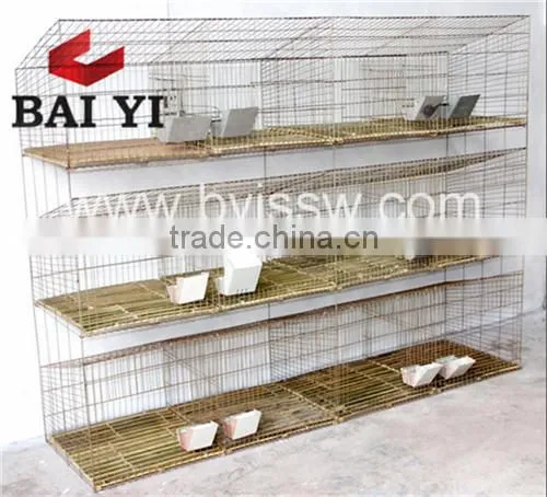 Cheap Galvanized Rabbit Cage/Metal Wire Farming Breeding Cage/Commercial Rabbit Cage For Sale photo-2