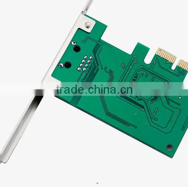 RTL8111C/E gigabit network card with 8111E chip, refined version, PCI-E slot 1000M ordinary computer home internet access, Army