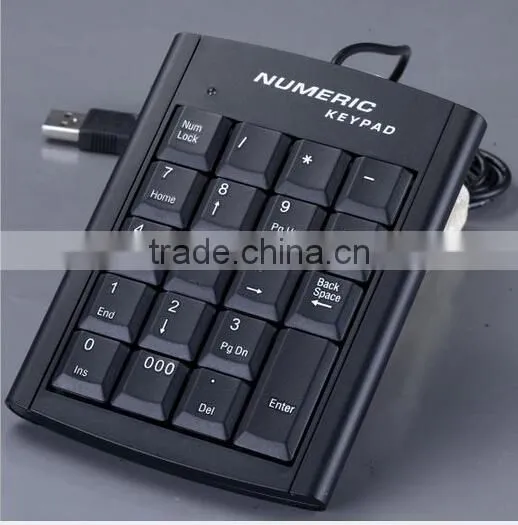 USB 19 Key Number Numeric Keypad Keyboard For Laptop/Notebook PC Computer