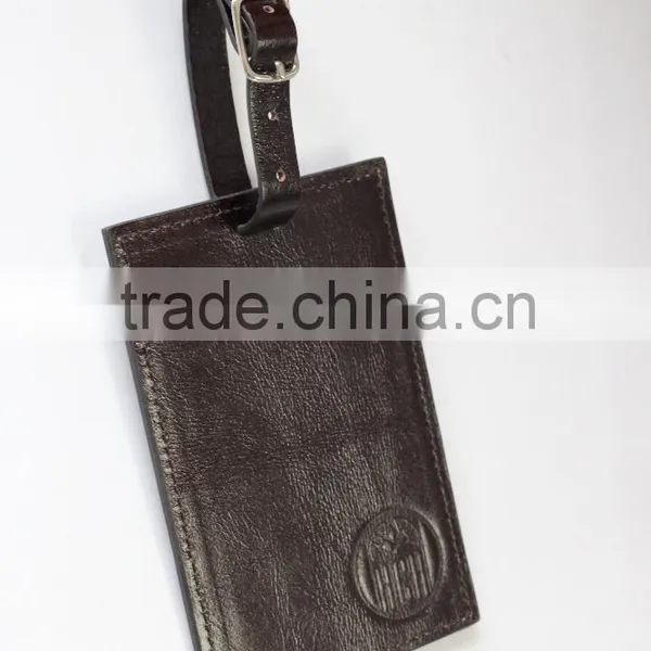 Creative Leather Passport Holder Gift Set With Leather Wallet Leather Luggage Tag in Gift Box photo-5