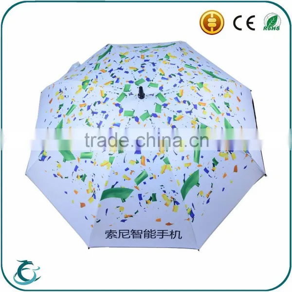 Best Quality Strong Windproof Advertising Printing Straight Umbrella photo-5