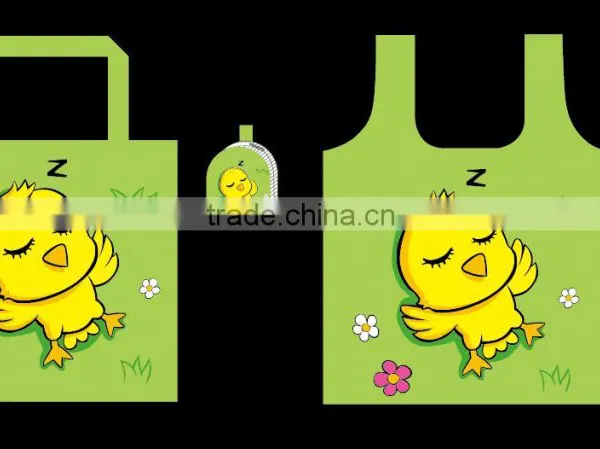 Cute Chick Design Shopping Bag photo-2