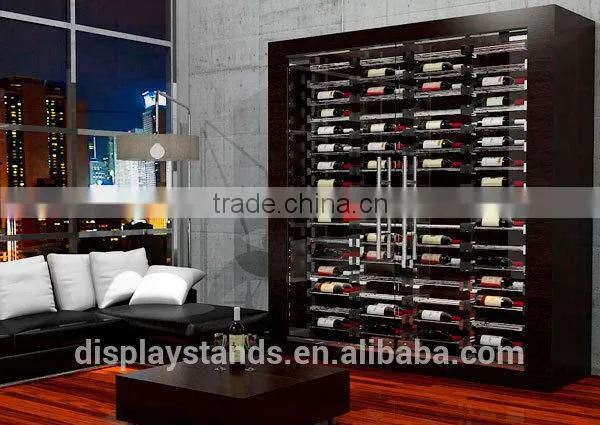 Decoration for Wine Shop Garenne Shopfitting Display Cabinet Wood photo-2