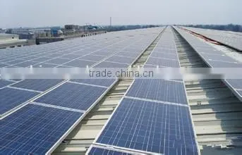 Aluminum PV Solar Panel Ground Mounting System / Solar Panel Brackets photo-4