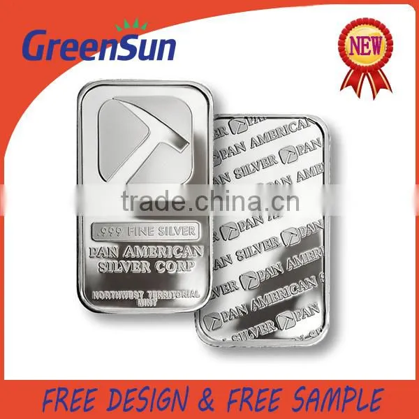 2014 High Quality Custom Made Silver Plated Bar Quality Choice photo-3