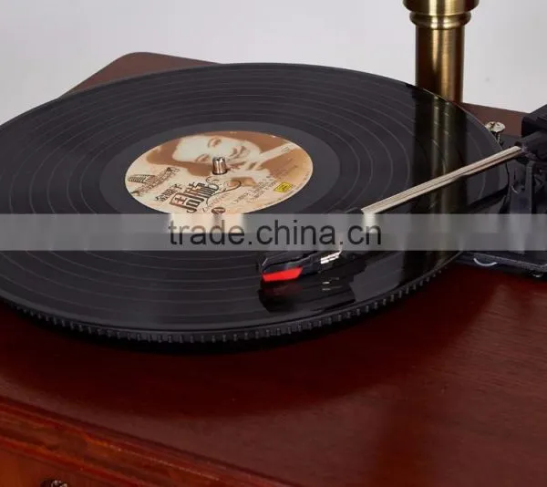 Modern Style Phonograph Gramophone Replica Wood Gramophone photo-3