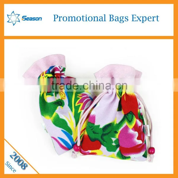 Wholesale Chinoiserie Velvet Bag Drawstring Bag Custom Candy Bag Supplier's Choice photo-3