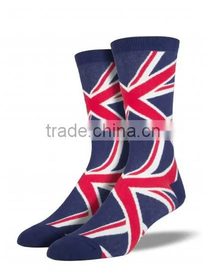 New USA Fashion Arrival Best Quality Combed Cotton Custom Made Men Fancy Dress Socks photo-4