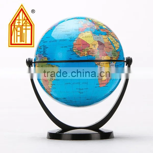 10.6cm Universal 360 Degree Moving Globe PVC Earth Globe Educational Globe photo-6