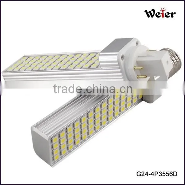 4 PIN G24 LED BULB 5050 56SMD 10W photo-4