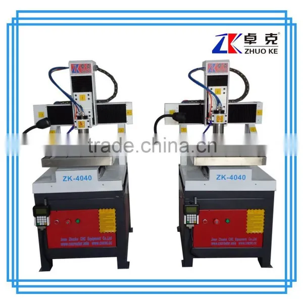 Jinan Zhuoke Cheap Metal Engraving Machine for Sale With DSP Offline Contrller ZK-4040 400*400mm Supplier's Choice photo-3