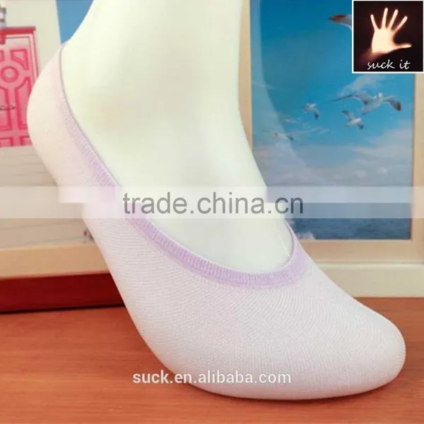 6 Colors Women Summer Invisible Lace Cotton Socks Boat Ankle Short Socks From China photo-3