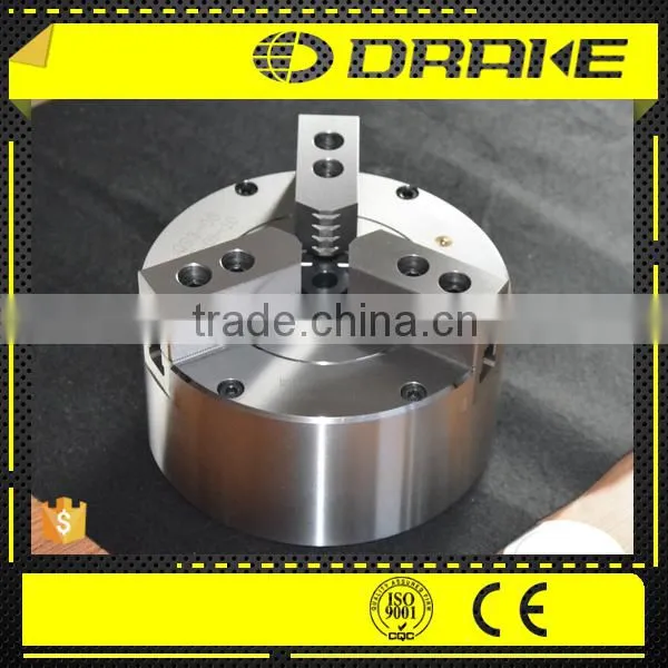 3 Jaw Solid Built-in Cylinder Cnc Rotary Pneumatic Air Drill Chuck Small photo-4