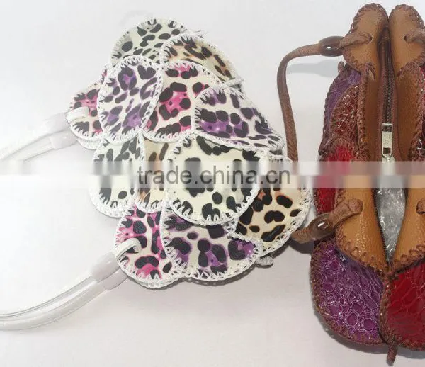 China Leather Handbag Factory Lady Crochet Design Totally Handmade photo-5