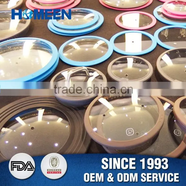 Various Size 14cm to 32cm Clear Tempered Glass Lid For Frying Pan and Pot photo-2