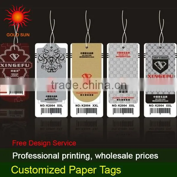 Garment Jeans Paper Hang Tags