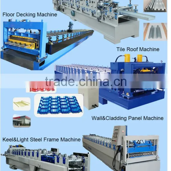 Metal Roof Ridge Cap Roll Forming Machine photo-5