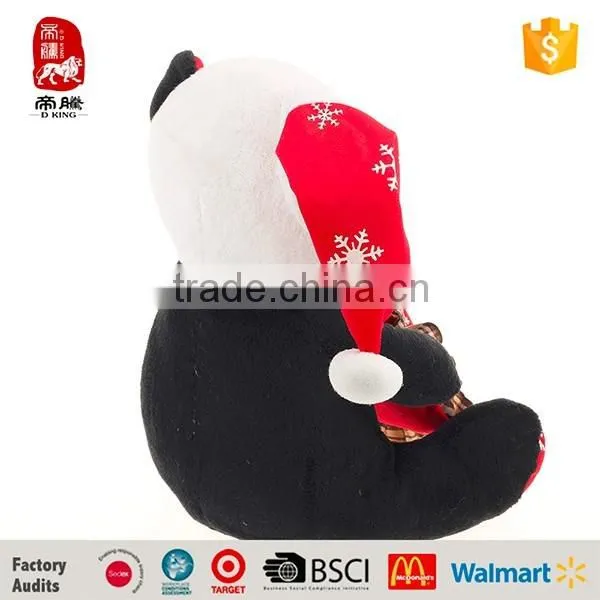 Custom Plush Animals Kongfu Panda Bear Christmas Decorative Stuffed Toy photo-2