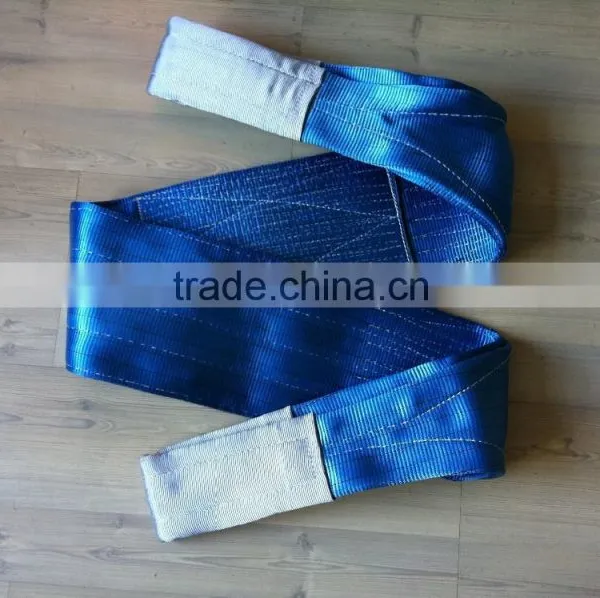WLL 8T Heavy Duty Double Ply Polyester Lifting Flat Slings