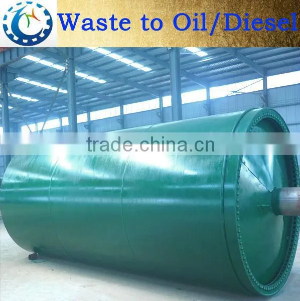 TYRE PYROLYSIS MACHINE FROM WASTE TYRE