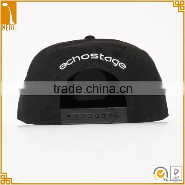 6 Panel Flat Brim Printed Custom Snapback Caps photo-2