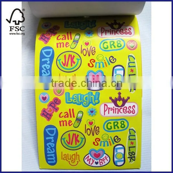 Removable Paper Word Sticker photo-6