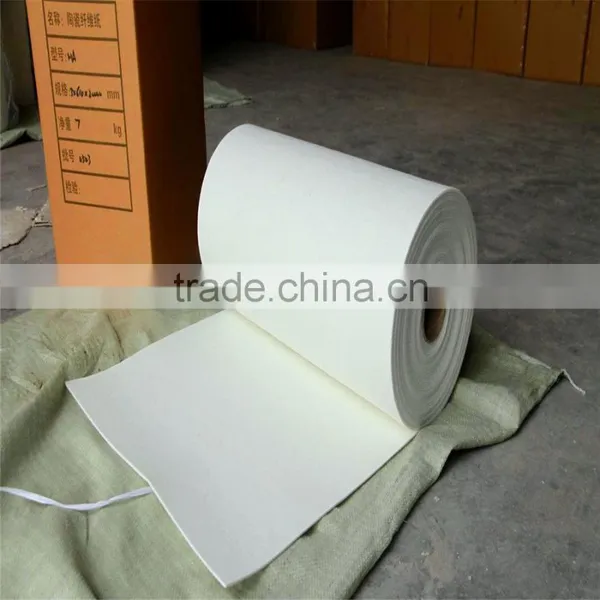 High Alumina Fire Resistant Insulation Ceramic Fiber Paper photo-2