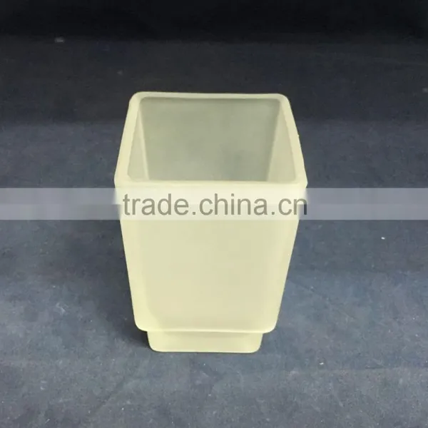 Wall Mounted Frosted Glass Soap Dish Box Wholesale photo-5