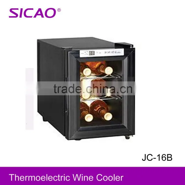 16Litre 6 Bottle Electric Mini Wine Fridge in China photo-2