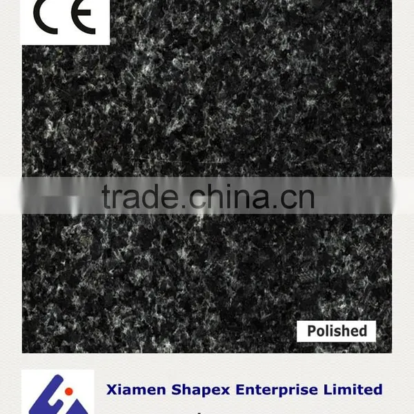 Zimbabwe Black Granite Floor Tiles With Superior Quality photo-2