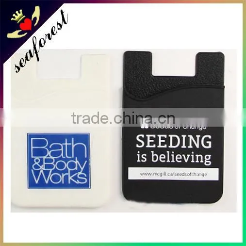 Hotsale Promotional Adhesive Silicone Card Holder,silicone Smart Wallet for Gifts photo-2