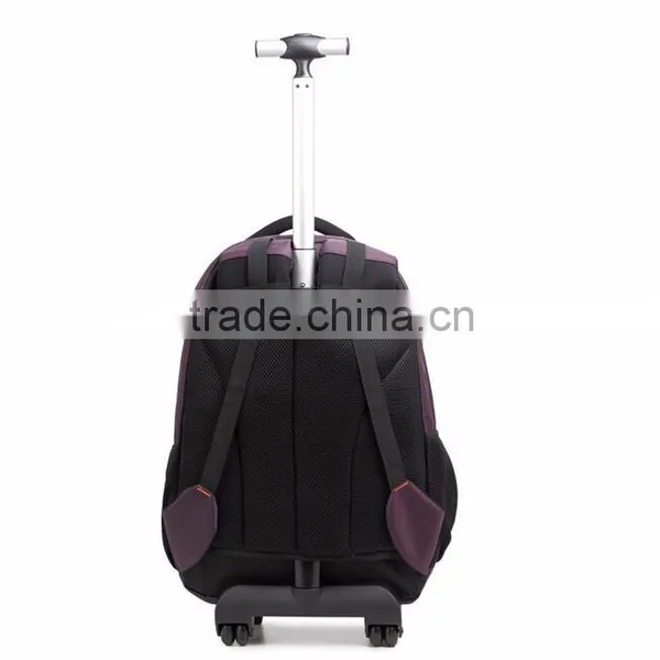 2015 Fashion Trolley Backpack With Wheels photo-5