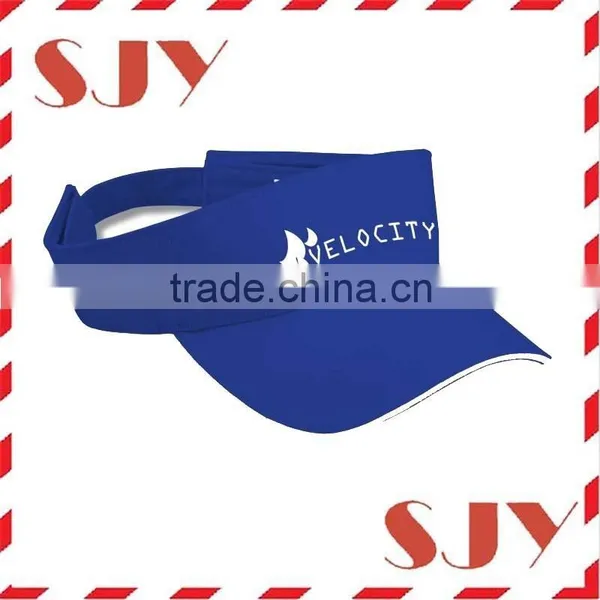 Light Weight Cotton Embroidrey Sun Visor, Golf Sun Visor Hat photo-3